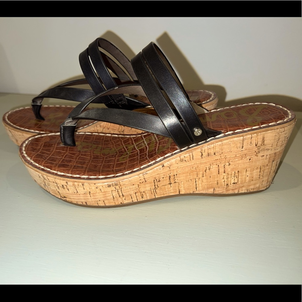 Sam Edelman Wedge Sandals Size 8